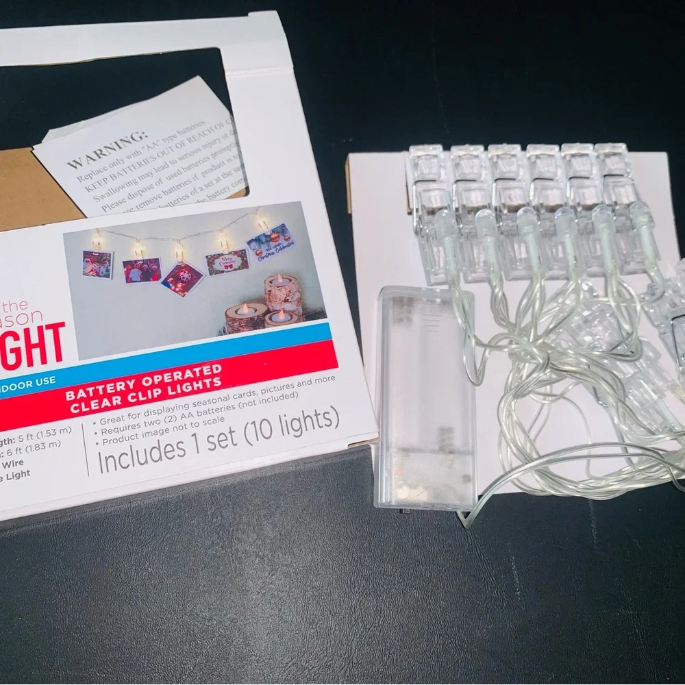 LED Clear Clip Lights